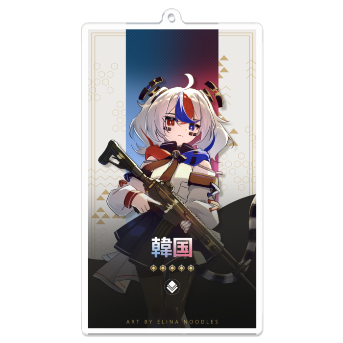 アクリルキーホルダー - W100 × 100mm 以内