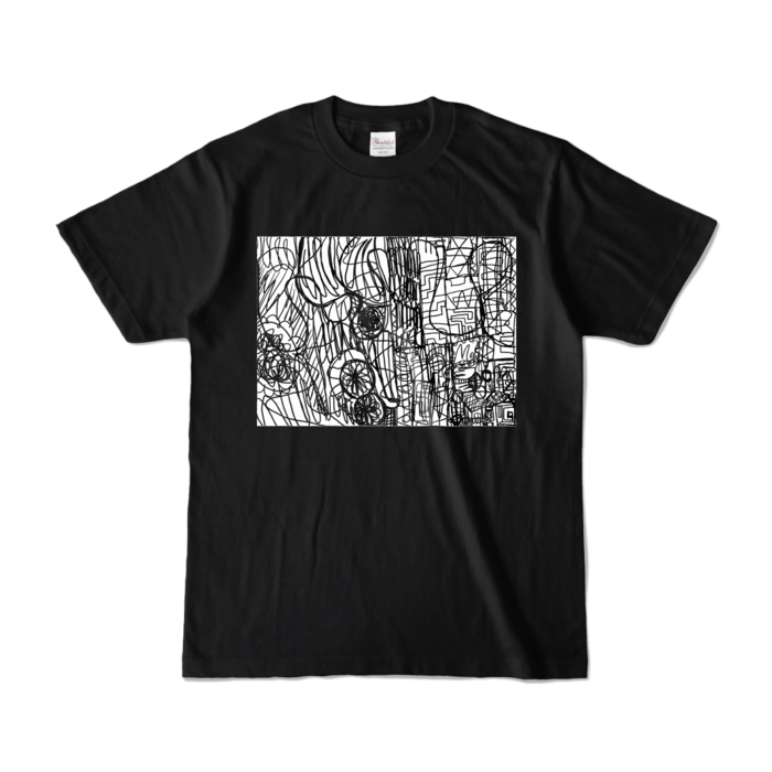 カラーTシャツ - S - ブラック (濃色)