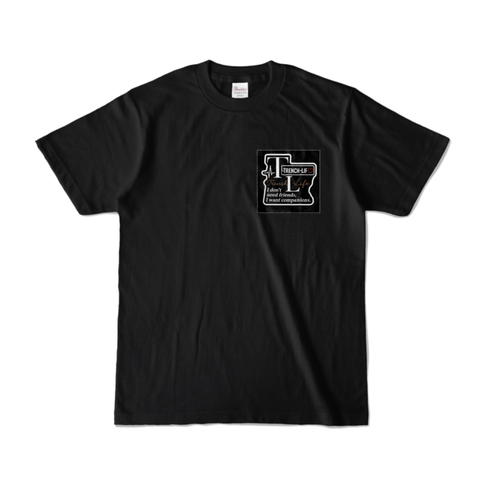 カラーTシャツ - S - ブラック (濃色)