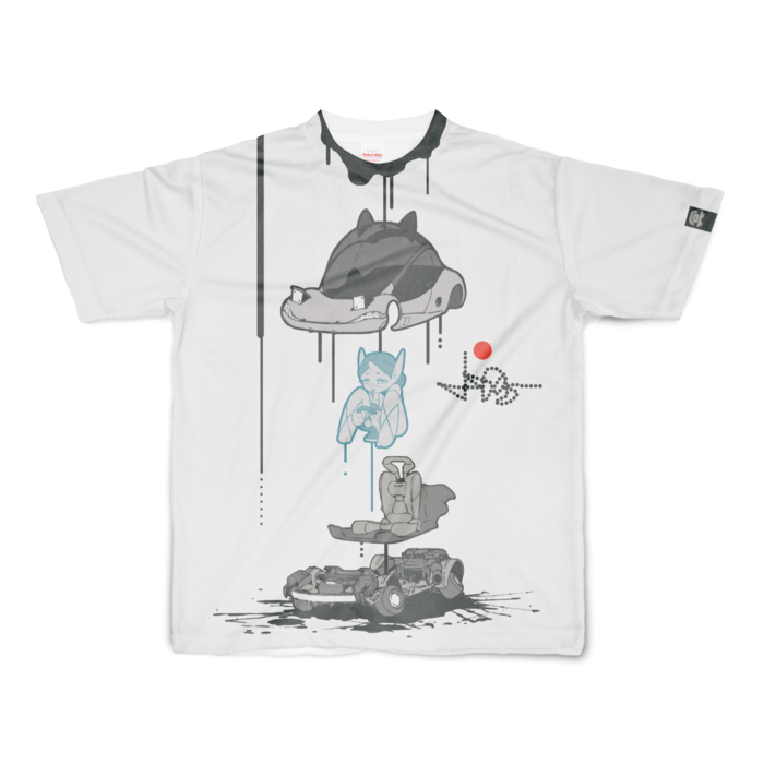 フルグラフィックTシャツ - S - 正面印刷のみ