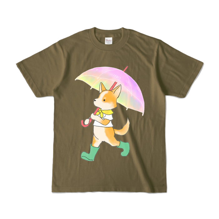 カラーTシャツ - S - オリーブ (濃色)