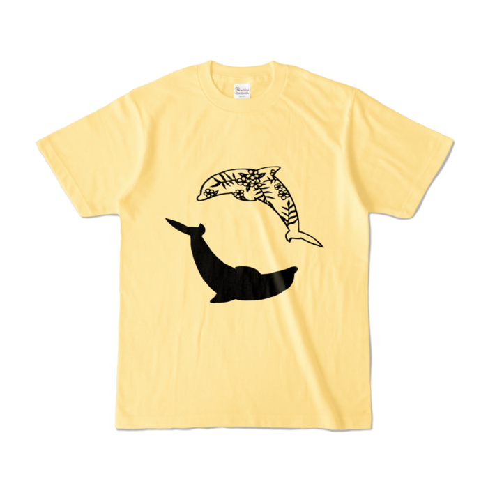 カラーTシャツ - S - ライトイエロー (淡色)