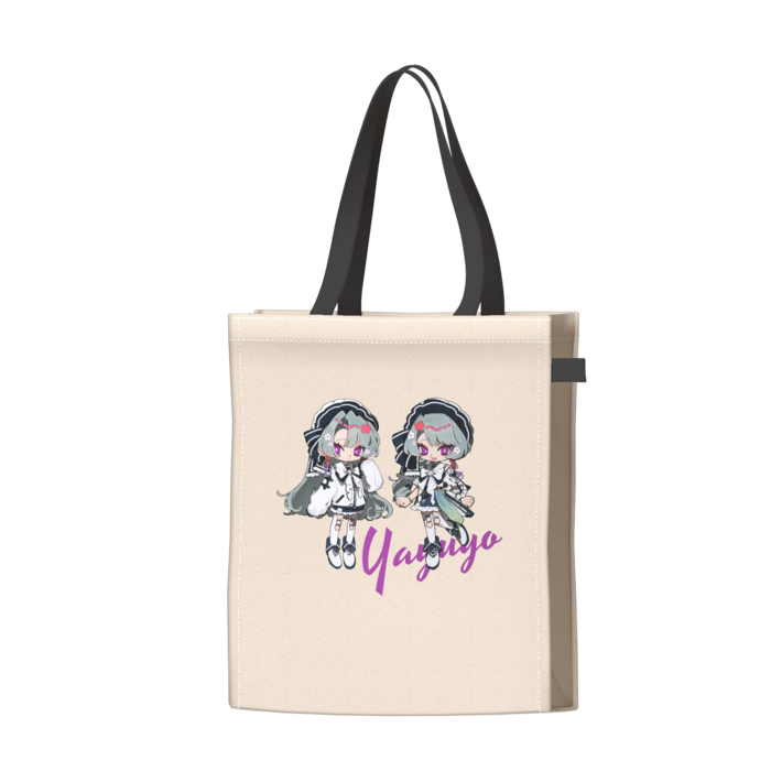 ツートンカラーバッグ - ブラック - W34 × H41 × D14cm