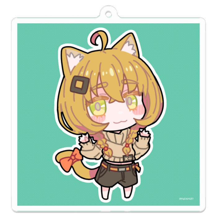 アクリルキーホルダー - 70 x 70 (mm)