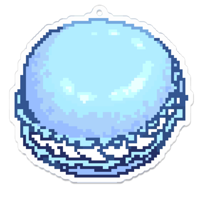 アクリルキーホルダー - 70 x 70 (mm)