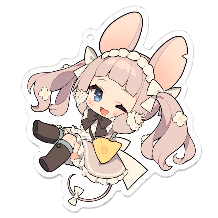 アクリルキーホルダー - 70 x 70 (mm)