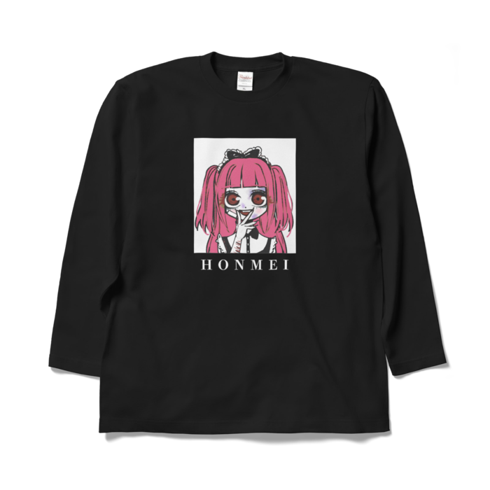 ロングスリーブTシャツ - XL - ブラック