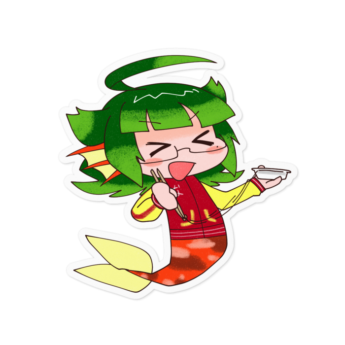 ステッカー - 100 x 100 (mm)