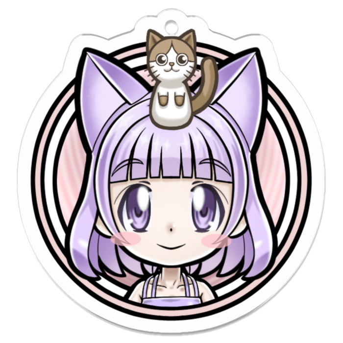 アクリルキーホルダー - W50 × 50mm 以内