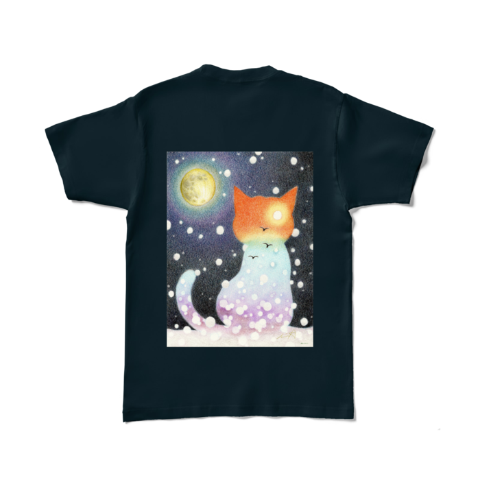 カラーTシャツ - L - ネイビー (濃色)