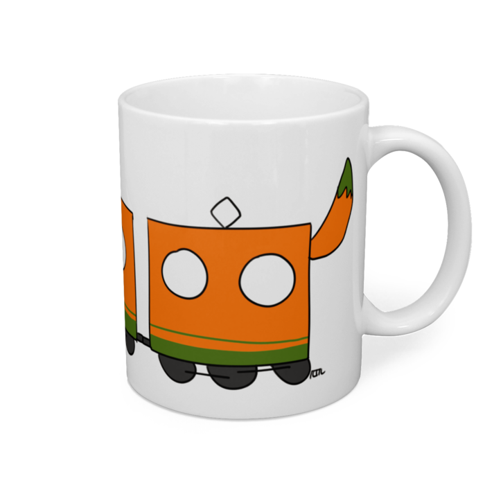 マグカップ - 直径 8 cm / 高さ 9.5 cm