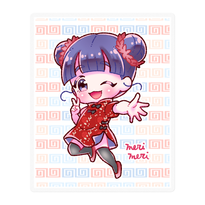 ステッカー - 100 x 100 (mm)