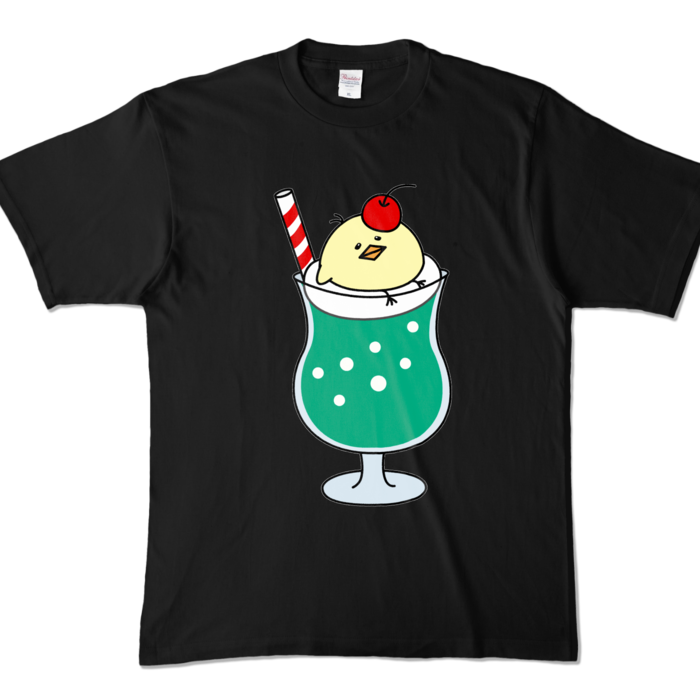 カラーTシャツ - XL - ブラック (濃色)