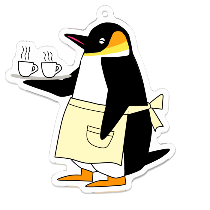 アクリルキーホルダー - 70 x 70 (mm)