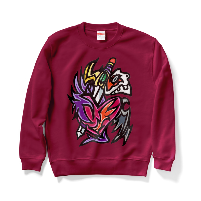 スウェット - M - バーガンディ