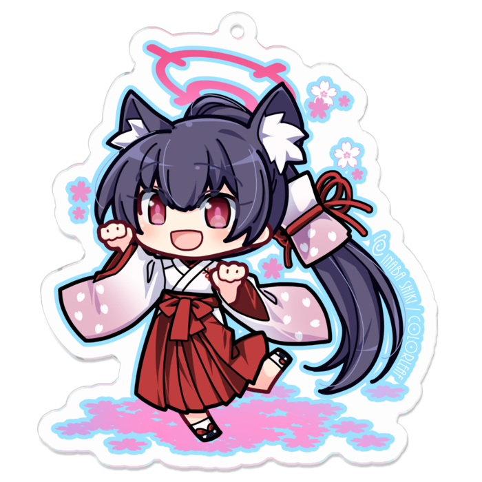 アクリルキーホルダー - 70 x 70 (mm)
