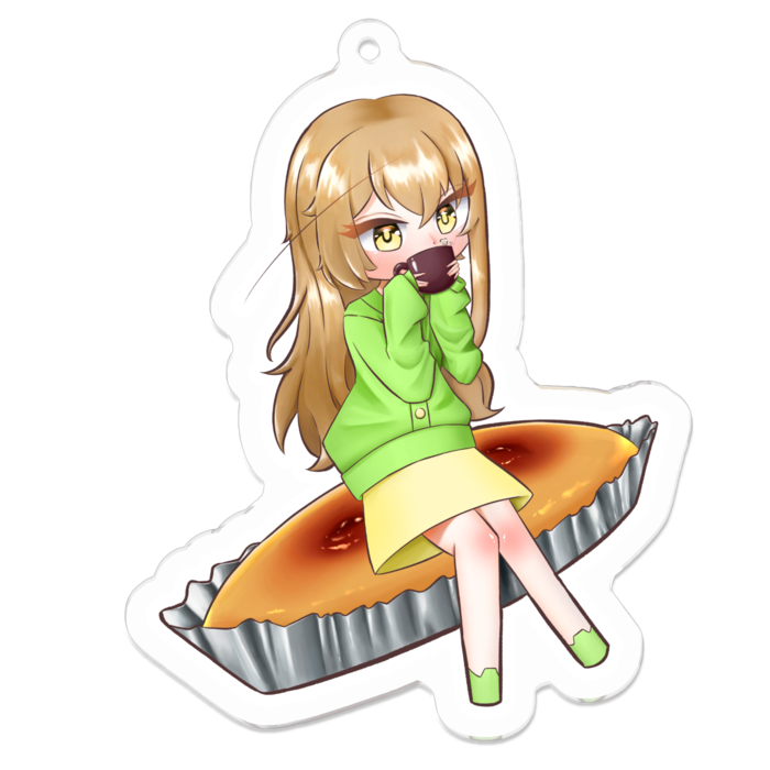 アクリルキーホルダー - 70 x 70 (mm)