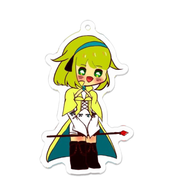 アクリルキーホルダー - 70 x 70 (mm)