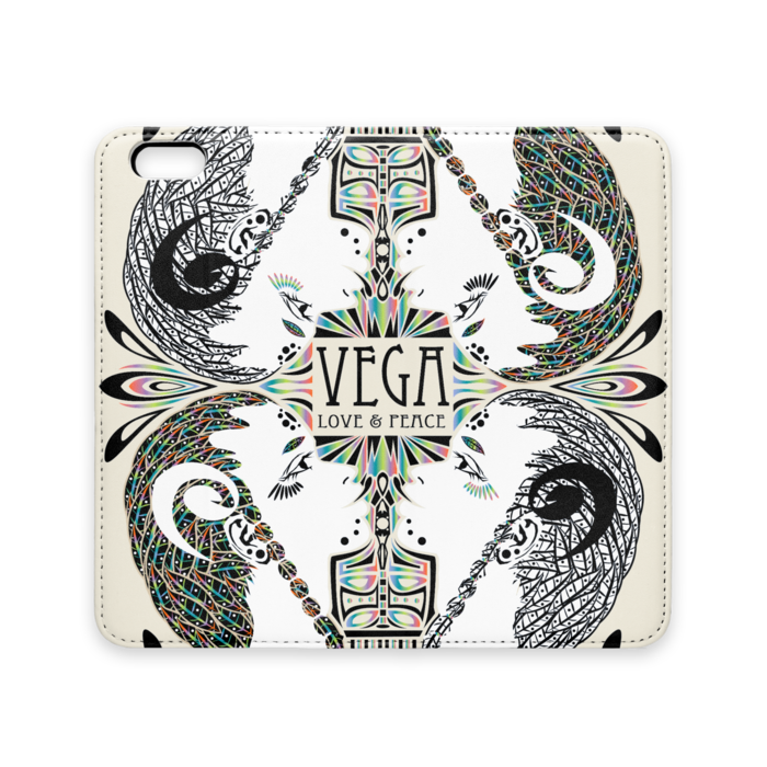 手帳型iPhoneケース（ベルトなし） - iPhone 6 Plus / 6s Plus - ストラップ穴 なし