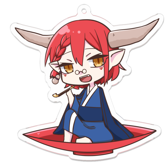 アクリルキーホルダー - 70 x 70 (mm)