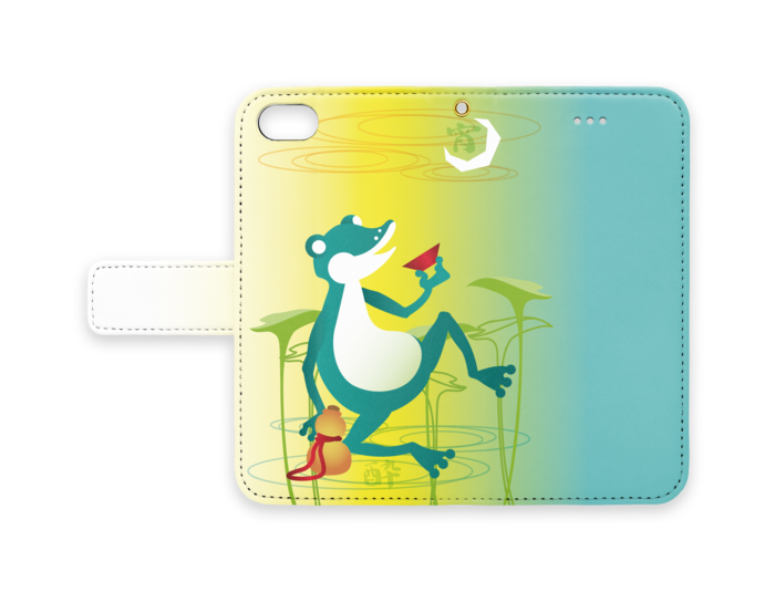 手帳型iPhoneケース - iPhone7 - ストラップ穴 あり