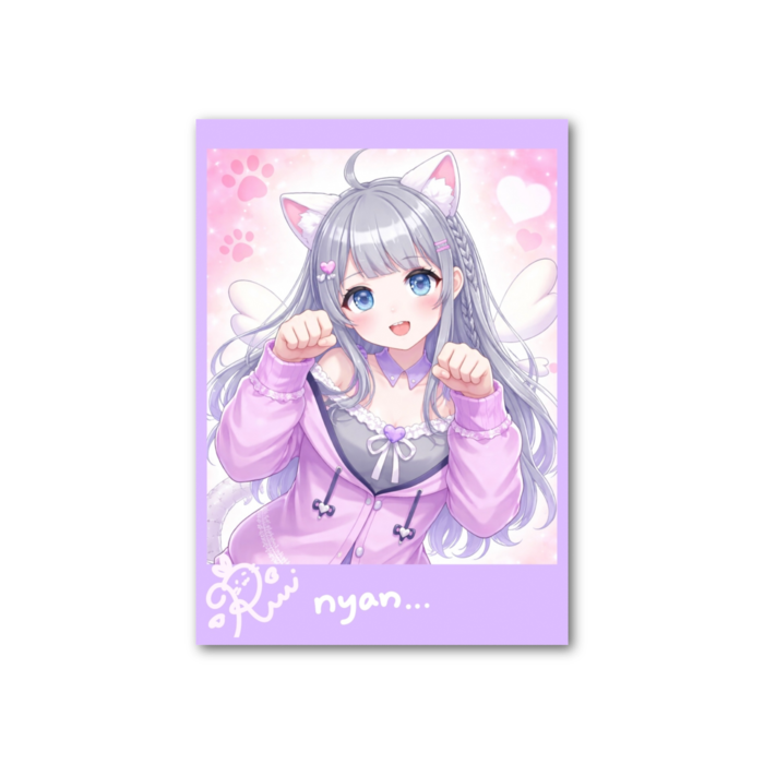 フォト風カード - 縦 - 片面(3)