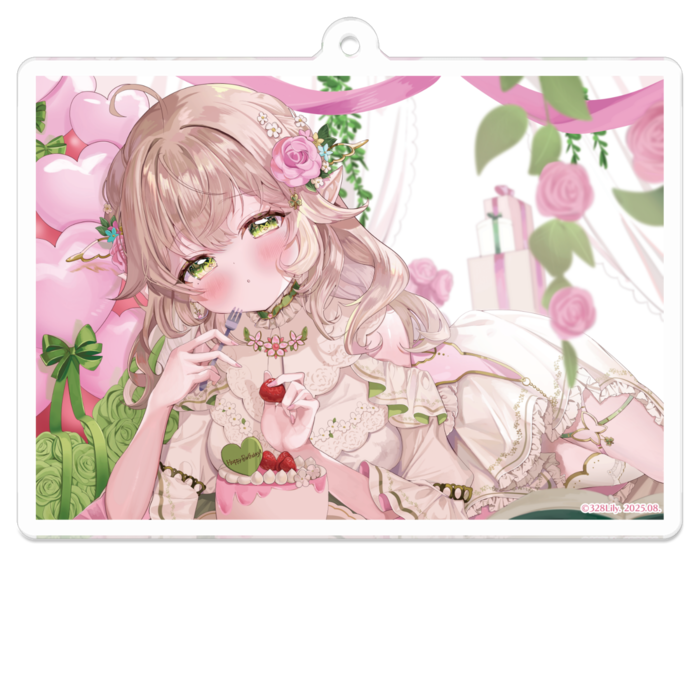 アクリルキーホルダー - 70 x 70 (mm)(一枚絵)