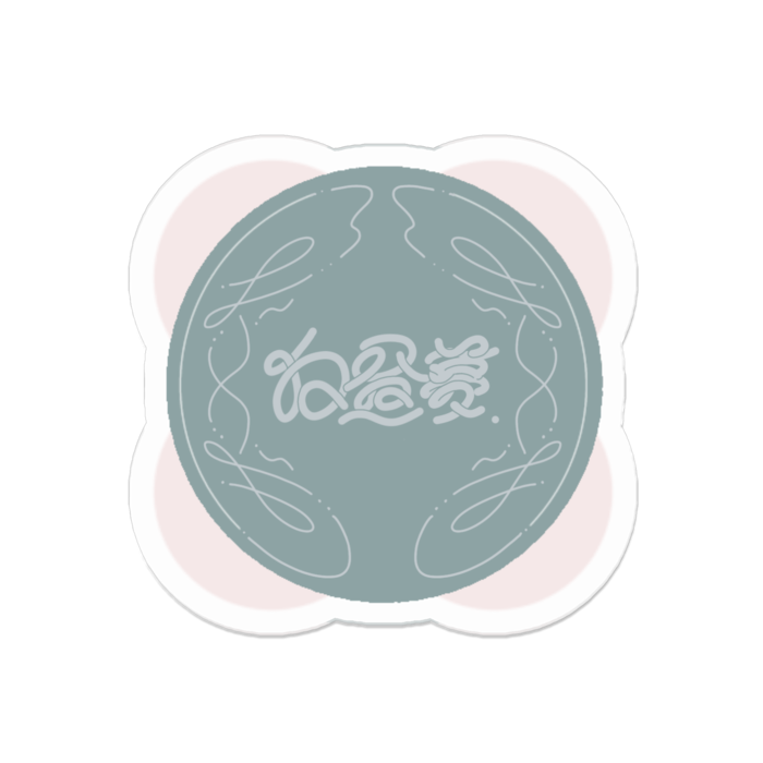 アクリルバッジ - 50 x 50 (mm)