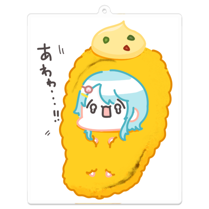 アクリルキーホルダー - 100 x 100 (mm)