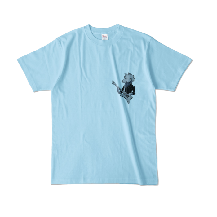 カラーTシャツ - L - ライトブルー (淡色)
