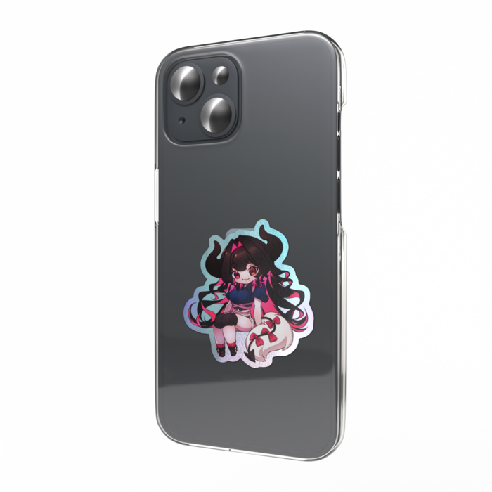 オーロラスマホステッカー - 縦