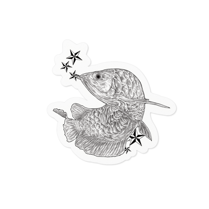 ステッカー - 100 x 100 (mm)