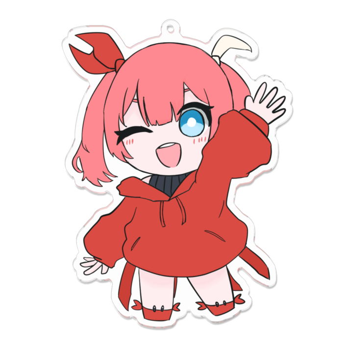 アクリルキーホルダー - 100 x 100 (mm)