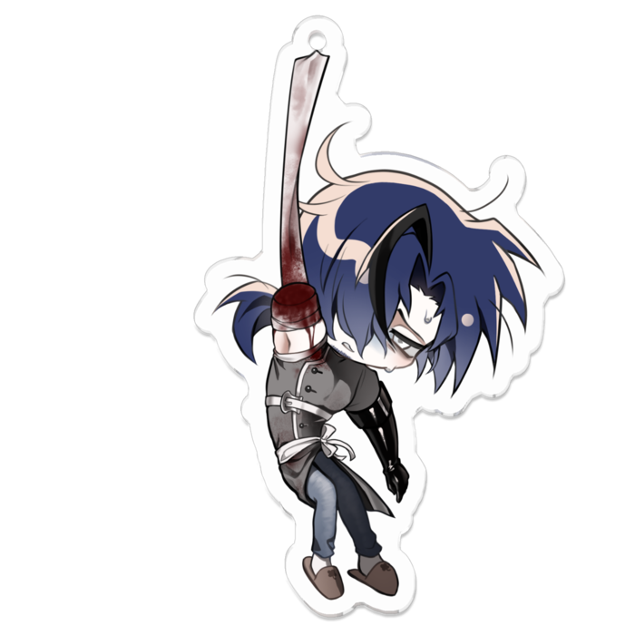 アクリルキーホルダー - 70 x 70 (mm)