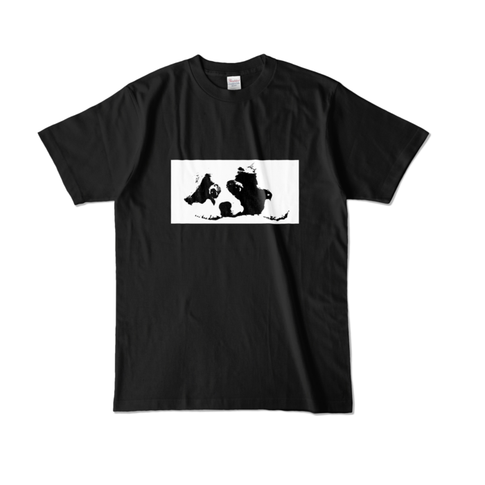 カラーTシャツ - L - ブラック (濃色)