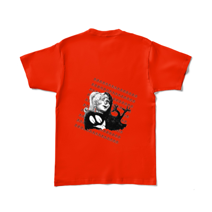 カラーTシャツ - L - レッド （濃色）