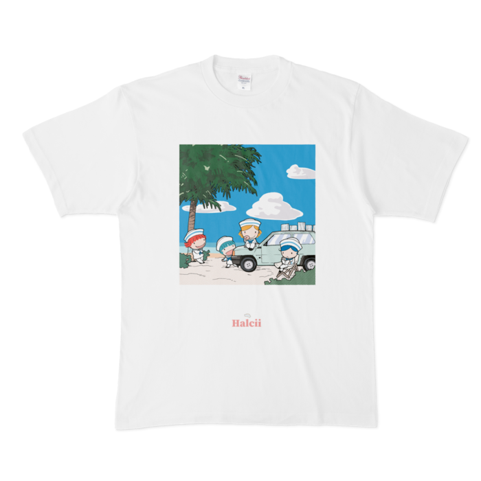 Tシャツ - XL - 白