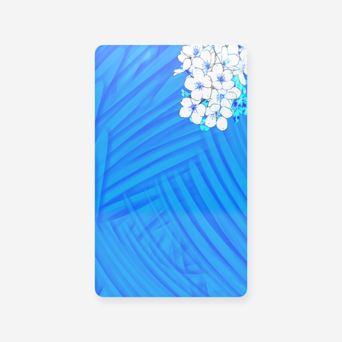 クリアカード - 名刺（55 × 91mm）