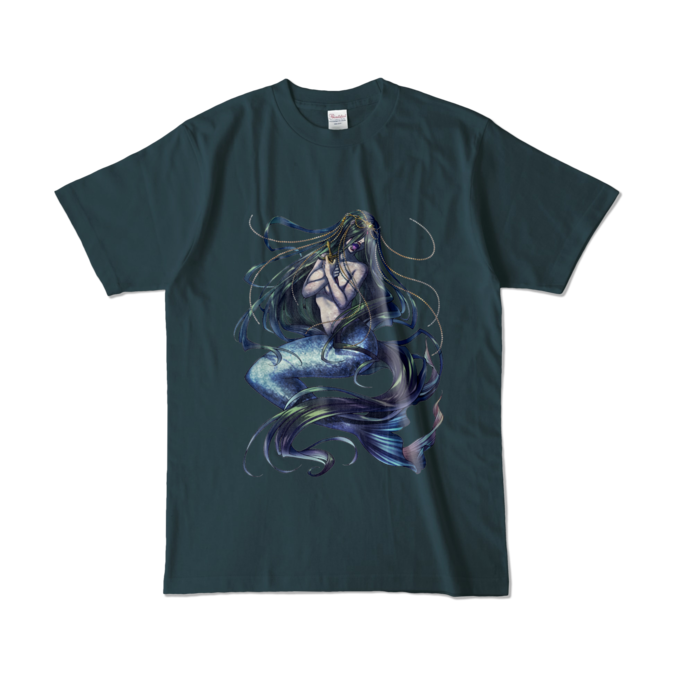 カラーTシャツ - L - デニム (濃色)