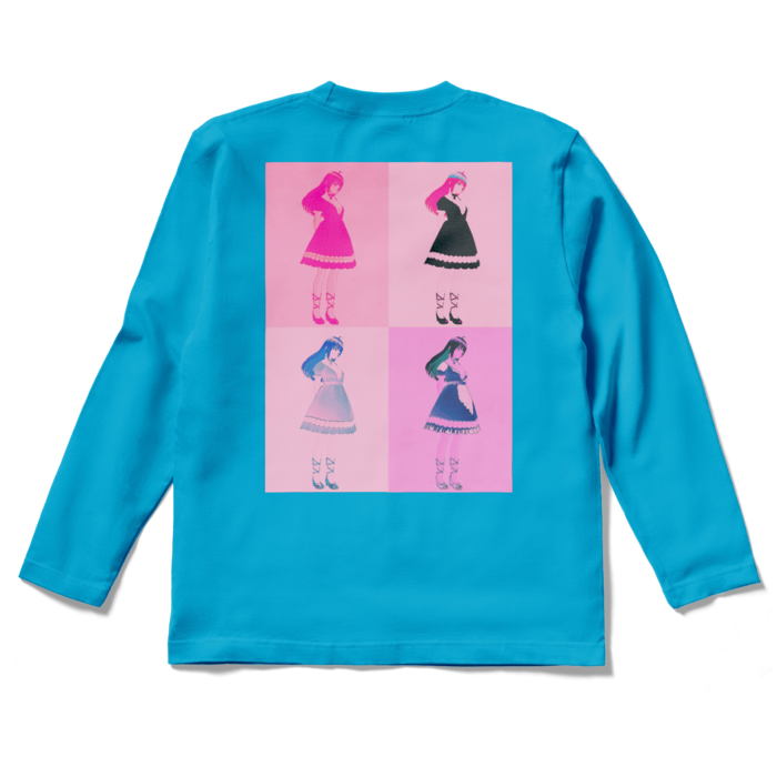 ロングスリーブTシャツ - S - ターコイズ