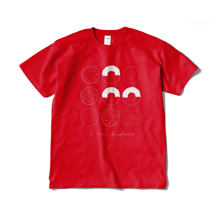 Tシャツ(短納期) - XL - レッド