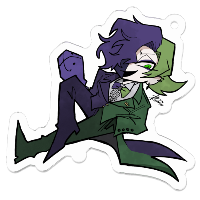 アクリルキーホルダー - 50 x 50 (mm)