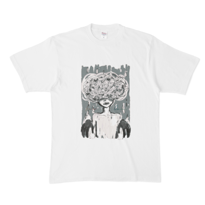 Tシャツ(人物) - XL - 白
