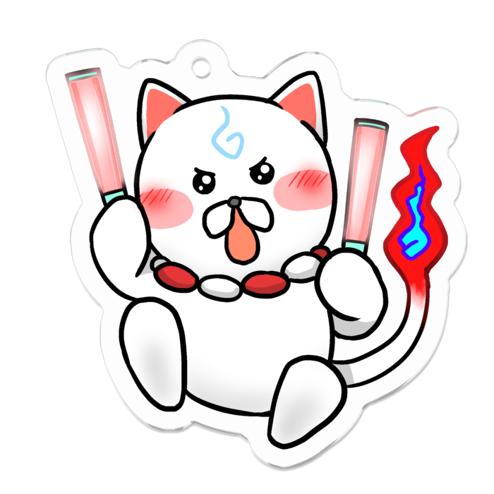 アクリルキーホルダー - 50 x 50 (mm)