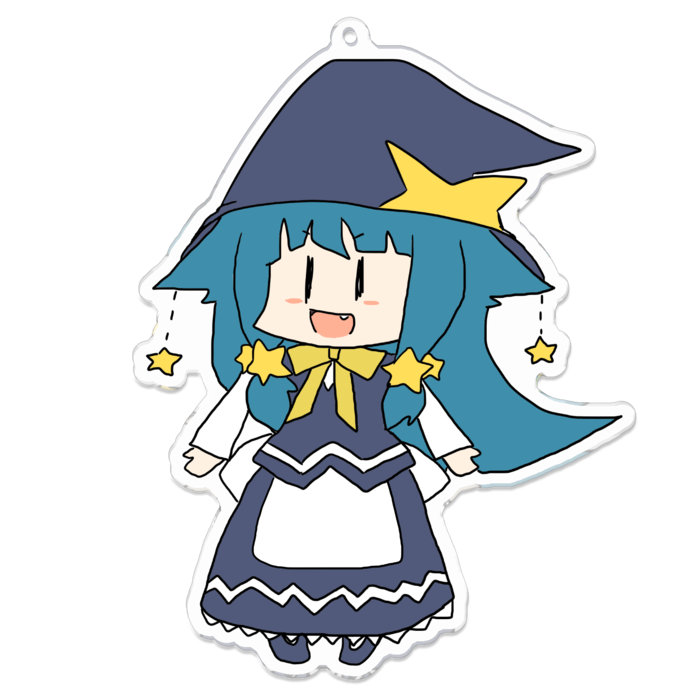 アクリルキーホルダー - 100 x 100 (mm)