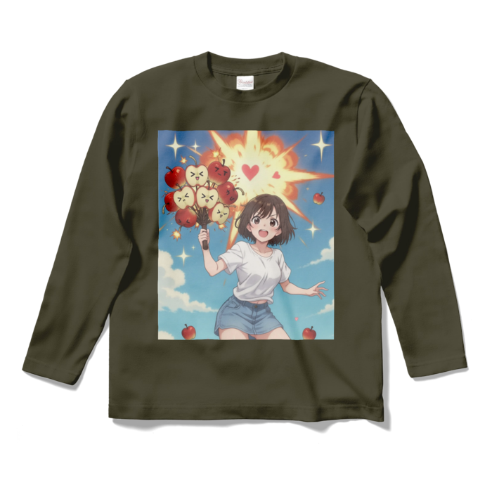 ロングスリーブTシャツ - S - アーミーグリーン