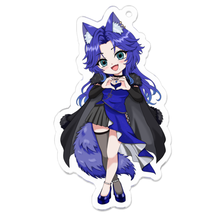 アクリルキーホルダー - 70 x 70 (mm)