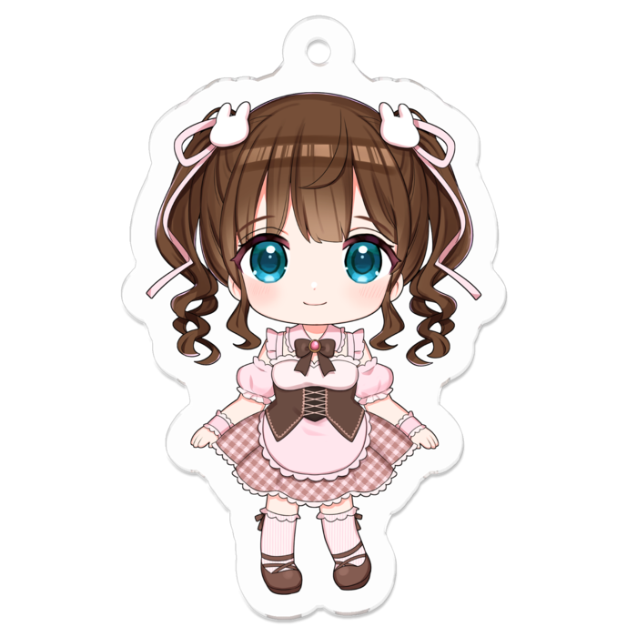 アクリルキーホルダー - 50 x 50 (mm)