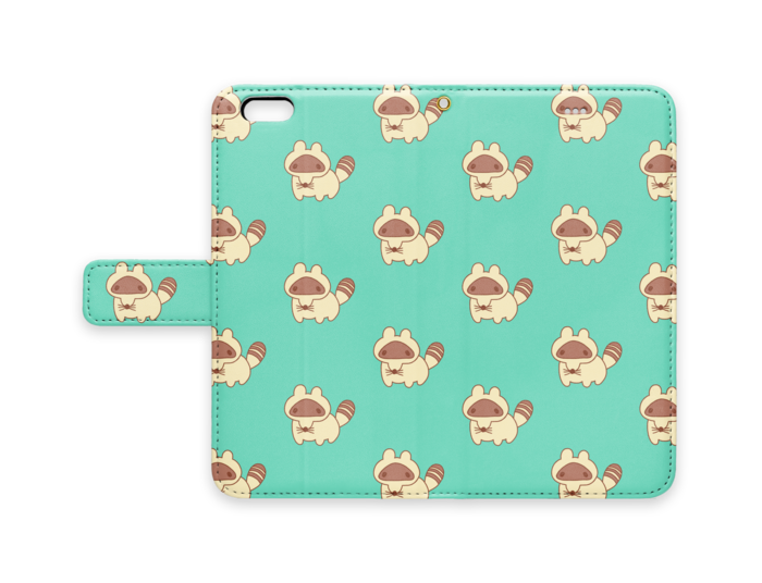 手帳型iPhoneケース - iPhone6 Plus - ストラップ穴 あり