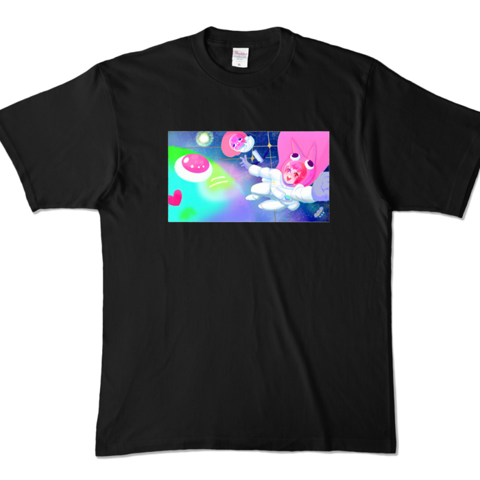 カラーTシャツ - XL - ブラック (濃色)